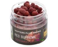220 Baits Fluo Smoke Wafters 6mm Red Strawberry and N-Butyric