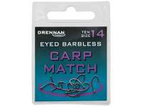 Carlige Drennan Eyed Barbless Carp Match