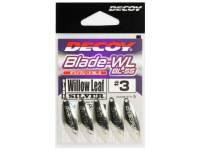 Decoy Blade-WL BL-5S Willow Leaf Silver