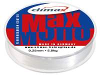 Fir monofilament Climax Max Mono 100m Clear