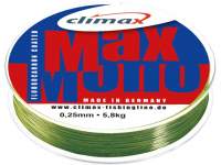 Fir monofilament Climax Max Mono 100m Oliv