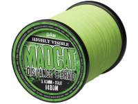 Fir textil D.A.M. Madcat Distance 8 Braid 990m Hi Vis Green