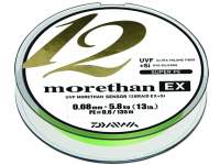 Fir textil Daiwa Morethan 12 Braid EX+SI 135m Lime