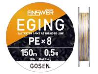 Fir textil Gosen Answer Eging PE X8 150m White Color Marking