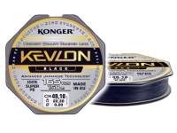 Fir textil Konger Kevlon X4 150m Black
