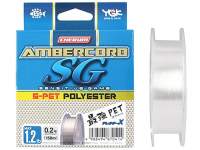Fir YGK Cherum Ambercord S-PET SG Polyester Clear 150m