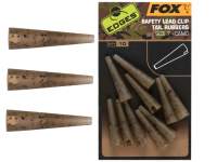 Fox Edges Camo Safety Lead Clip Tail Rubbers