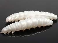Libra Lures Larva 3.5cm 004 Pearl Silver Cheese