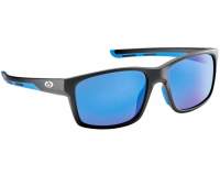 Flying Fisherman Freeline Matte Black Smoke Blue Mirror Sunglasses