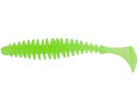 Quantum Magic Trout T-Worm Paddler 5.5cm Neon Green Cheese
