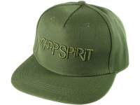 Sapca Carp Spirit Flat Peak 3D Logo Green
