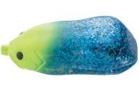 Tiemco Vajra Frog HSP-55 "Hooking Special" 5.5cm 16.5g 18 Yellow Head / Blue Glitter F