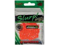 Trabucco Slurp Bait Maggot 3cm Orange Glitter