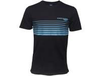 Tricou Drennan Black and Aqua T-Shirt