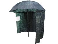 Umbrela NGT Camo Fishing Brolly With Sides