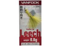 Vanfook Leech LC-09BL 0.8g Olive and Yellow