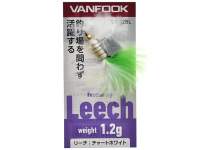 Vanfook Leech LC-12BL 1.2g Chart and White