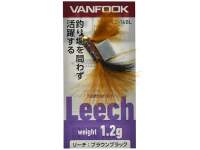 Vanfook Leech LC-16BL 1.2g Brown and Black