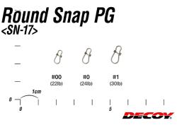 Agrafe Decoy PG SN-17 Round Snap