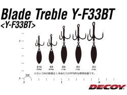Decoy Y-F33BT Blade Treble