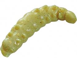 Berkley Sparkle Honey Worms 2.5cm Yellow