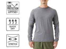 Shimano IN-006V UPF50+ Sun Protection Shirt Black