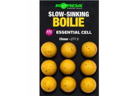 Boilies artificial Korda Slow Sinking Boilie Essential Cell