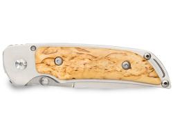 Briceag Marttiini Folding Knife MFK-CB Curly Birch 8cm