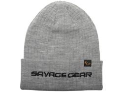 Savage Gear Fold Up Beanie Light Grey Melange