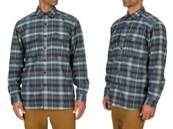 Simms ColdWeather Shirt Forest Hickory Plaid