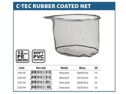 Spro C-Tec Coarse Rubber Coated Net 12mm Mesh