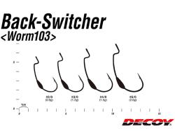 Carlige Decoy Back Switcher Worm 103