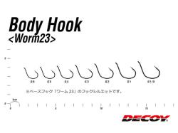 Carlige Decoy Worm 107 Body Hook Guard