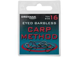 Carlige Drennan Eyed Barbless Carp Method