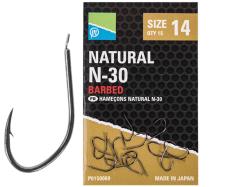Carlige Preston Natural N-30 Hooks