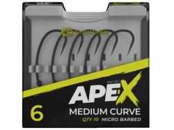Carlige RidgeMonkey Ape-X Medium Curve 2XX Hooks