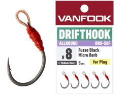 Vanfook DRS-50F Drifthook Allround Fusso Black Hooks