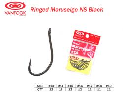 Vanfook Ringed Maruseigo Black Hooks