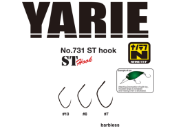 Yarie Jespa No. 731 ST Barbless Hooks