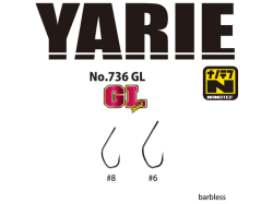 Yarie Jespa No. 736 GL Barbless Hooks