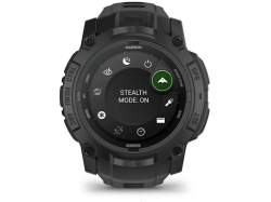 Garmin Instinct 3 Amoled 50mm Tactical Edition Black with Black Band
