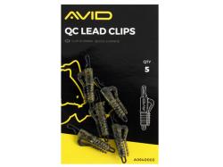 Clips plumb pierdut Avid Carp QC Lead Clips