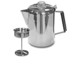 Coghlans Stainless Steel Coffee Pot 9 Cups