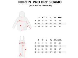 Norfin Pro Dry 3 Camo