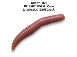 Crazy Fish MF Baby Worm 5cm 52 Shrimp Squid