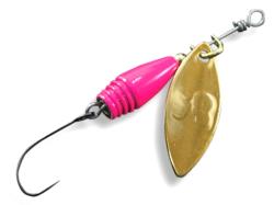 Crazy Fish Slim Flicker Spinner DR 2.6g 5-GPK