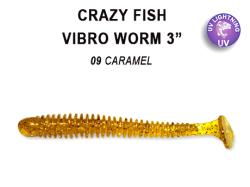 Crazy Fish Vibro Worm 7.5cm 9 Squid