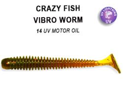 Crazy Fish Vibro Worm 5cm 14 Squid