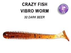 Crazy Fish Vibro Worm 5cm 32 Shrimp