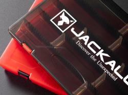 Jackall 2800D Tackle Box Medium Clear Black